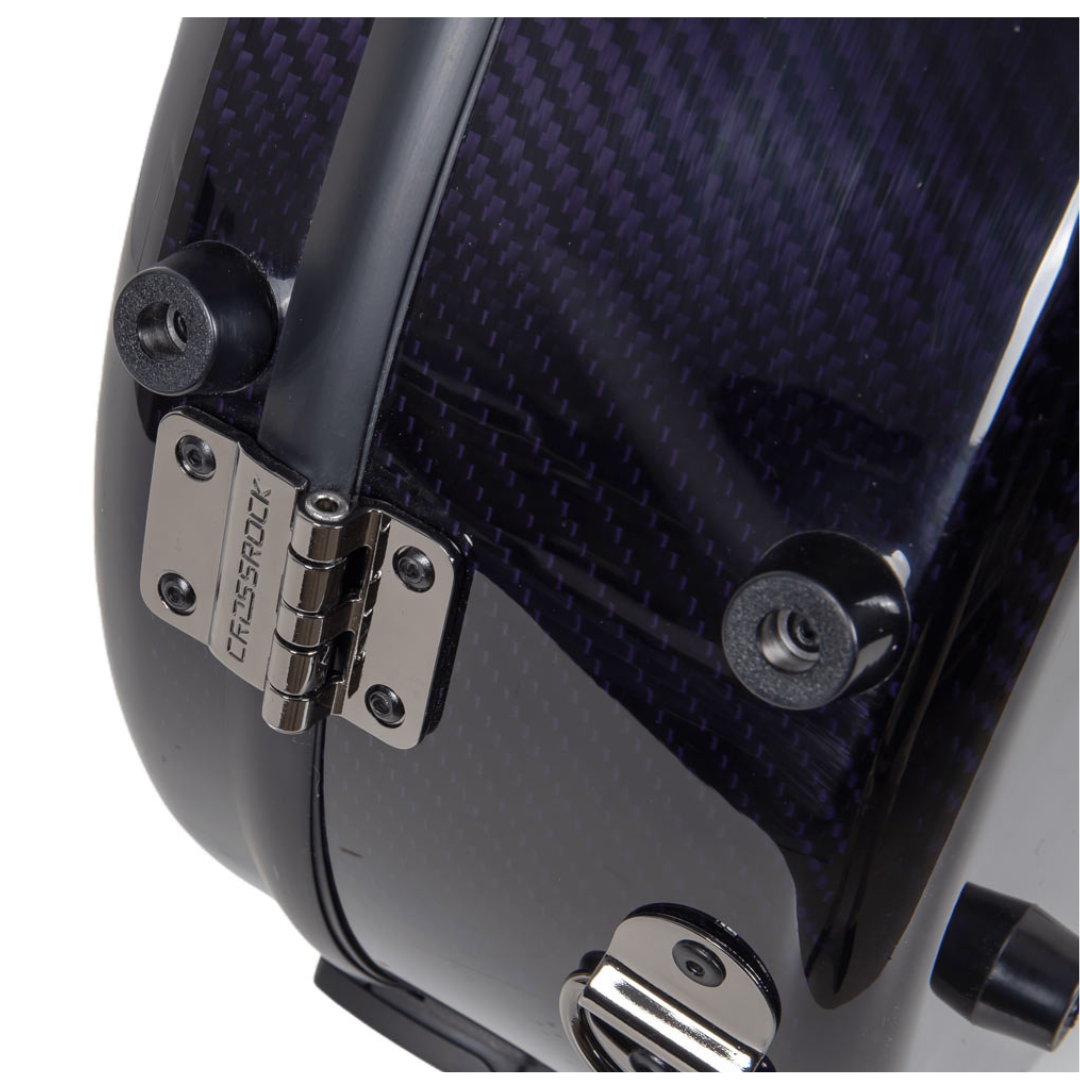 Estuche Crossrock Air Carbon Guitarra Clásica Morado