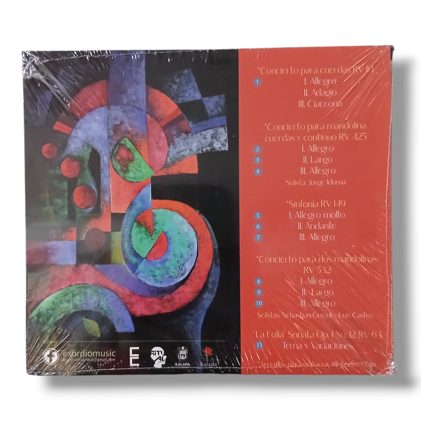 CD Disco Compacto Homenaje a Vivaldi