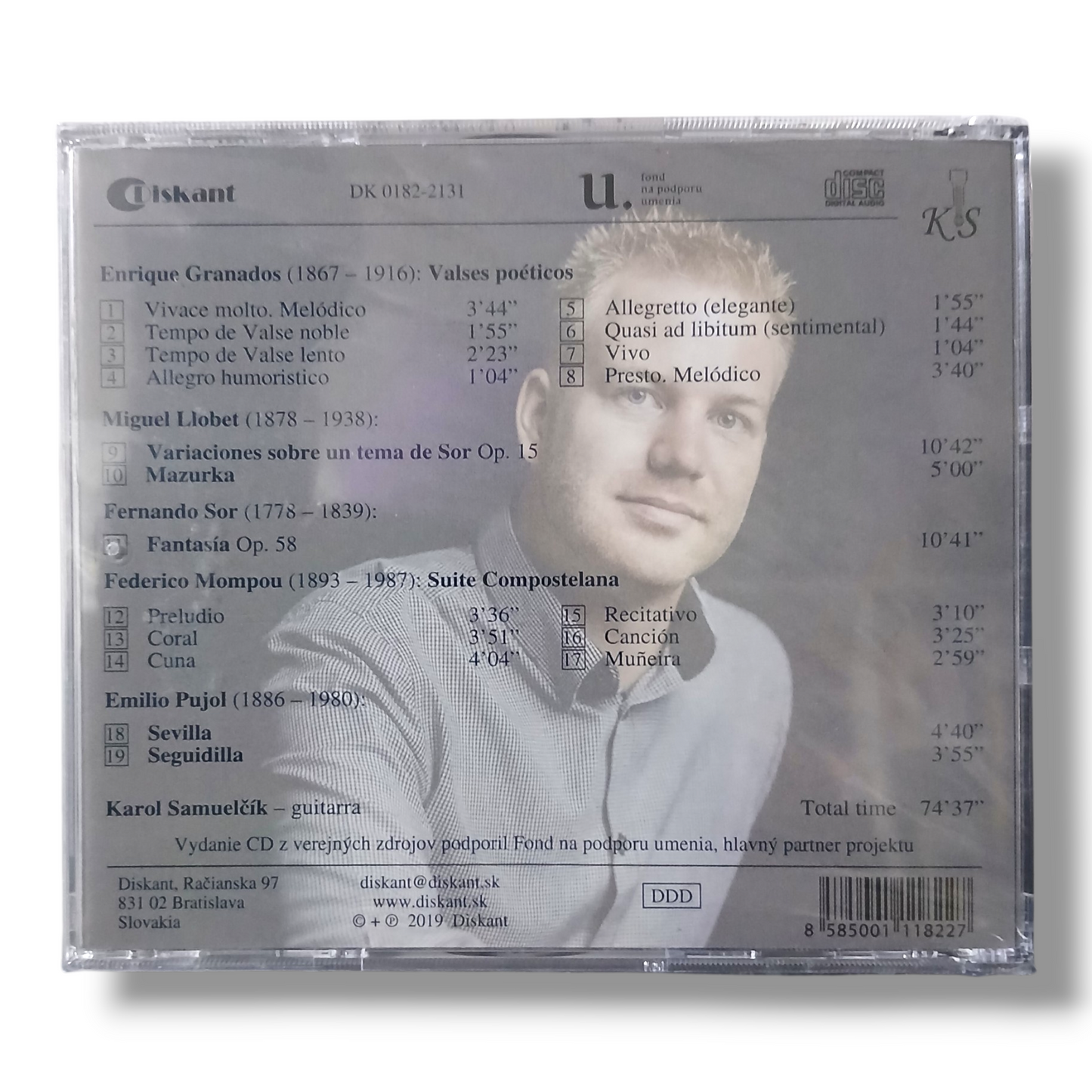 CD Disco Compacto Impresiones de Catalunya