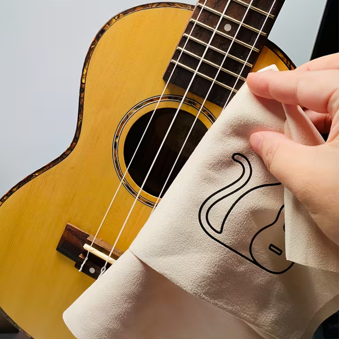 Paño Para Limpieza de Guitarra Diseño Gato