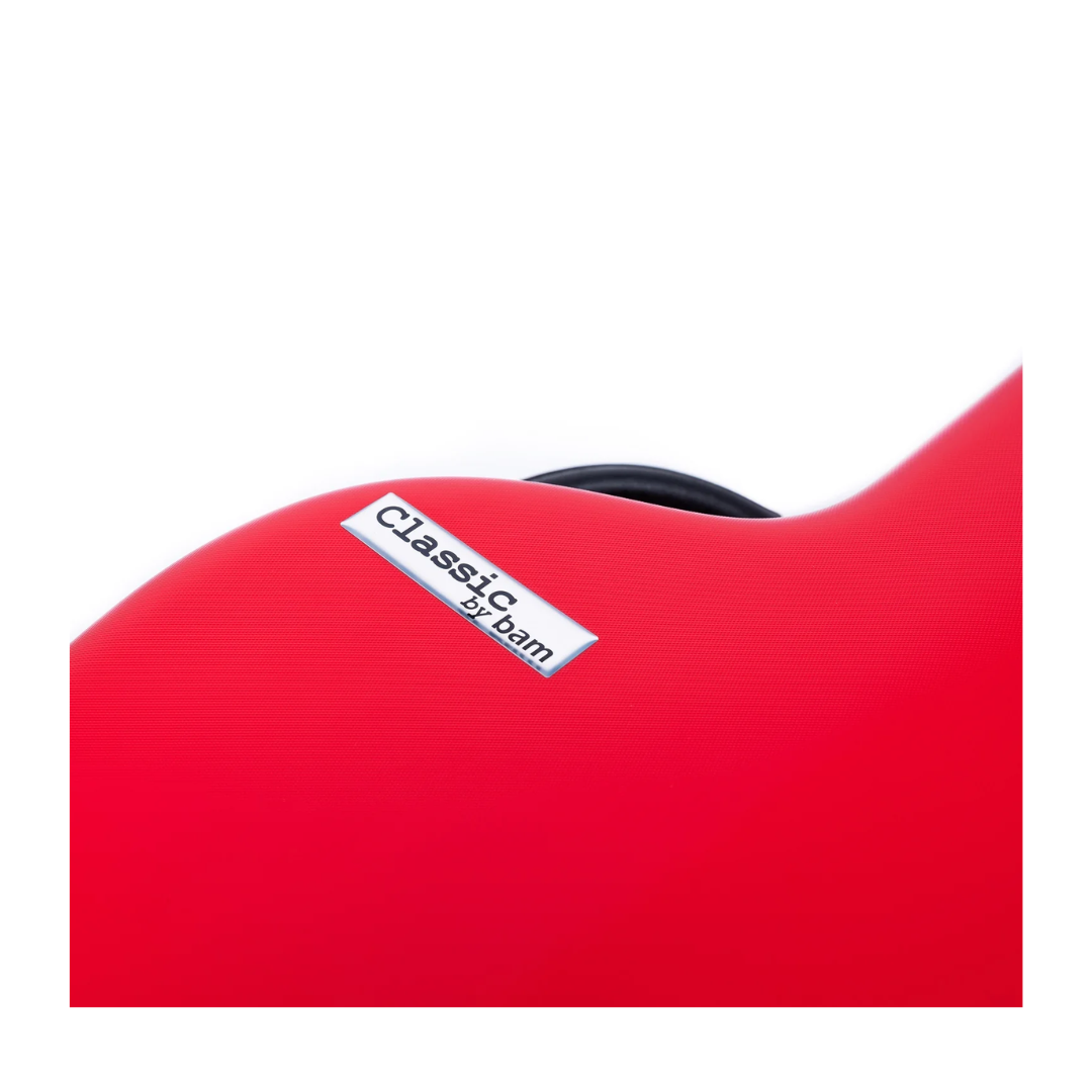 BAM Classic 8002SRG ABS Estuche Para Guitarra Clásica Rojo