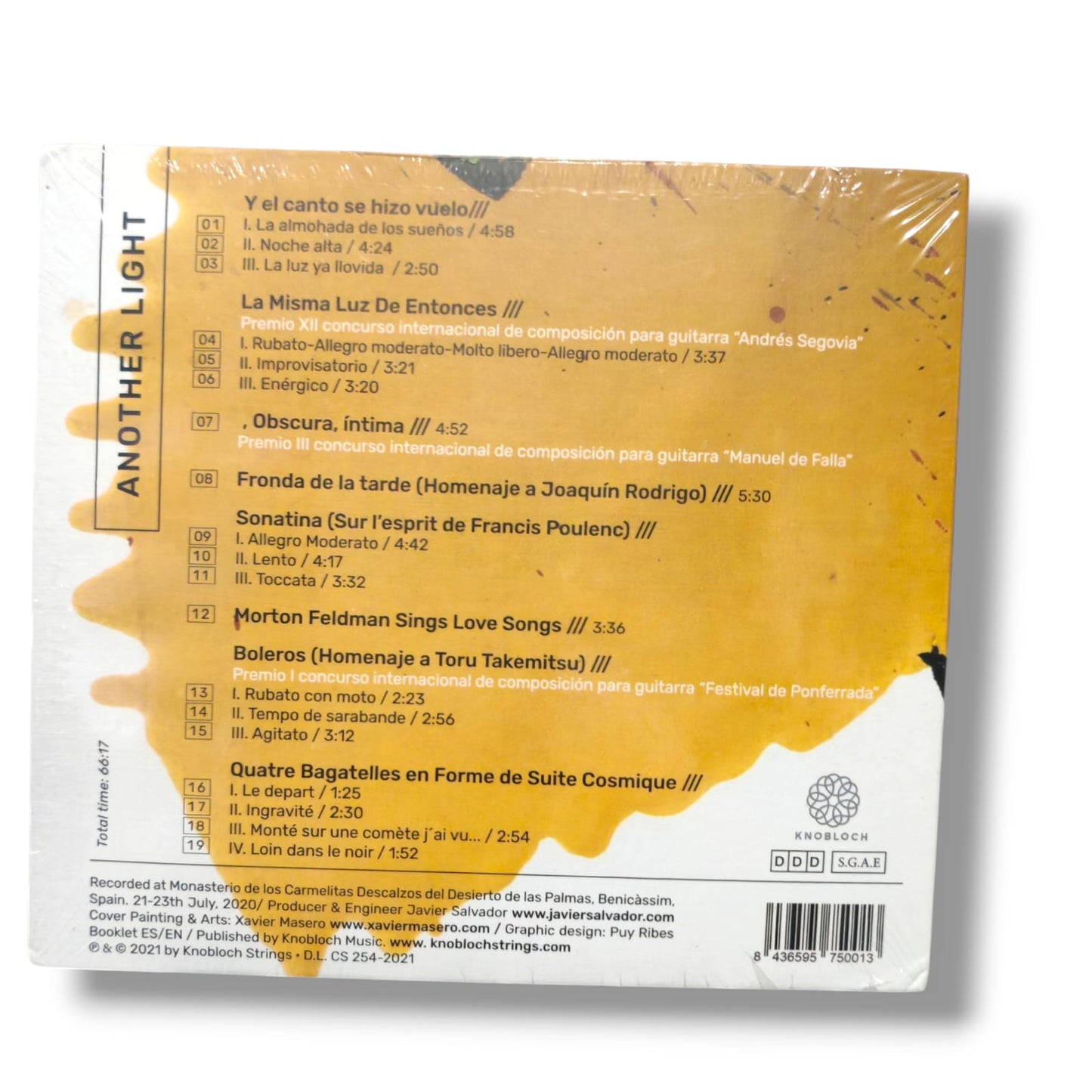 CD Disco Compacto "Another Light" Alex Garrobé Marco Smaili