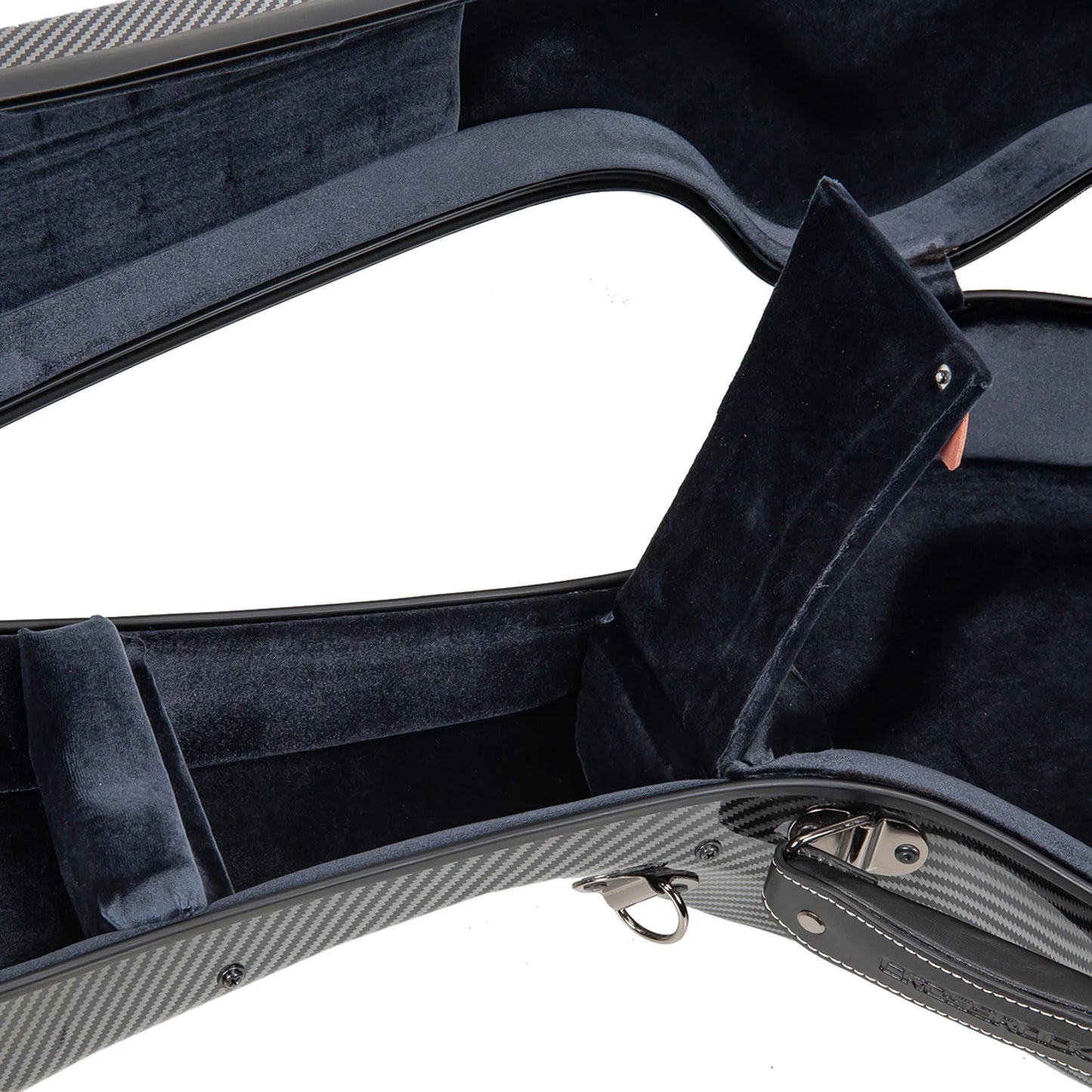 Estuche Crossrock Ultra-Light Fiberglass color Negro para Guitarra Clásica