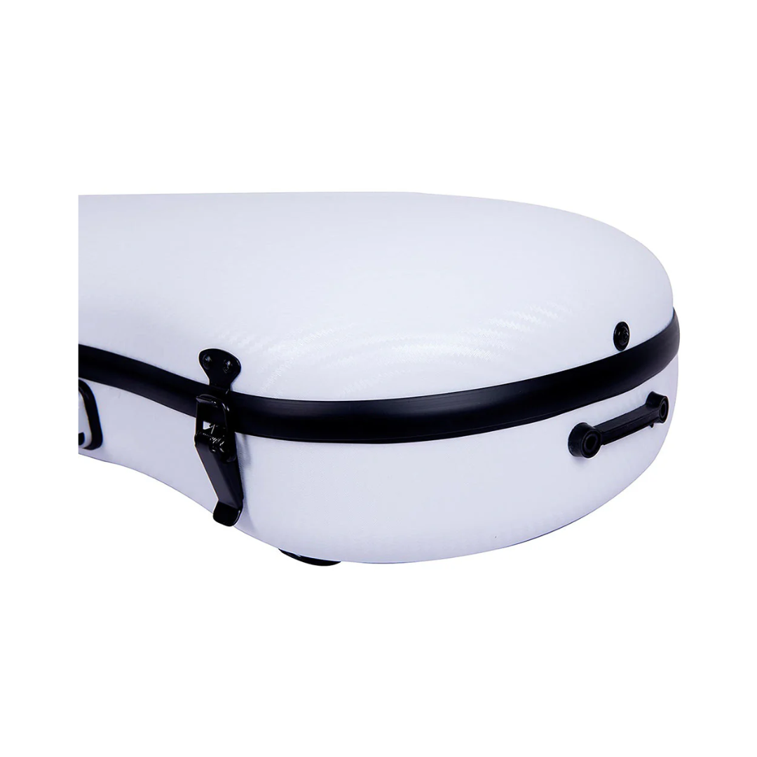 Estuche Para Violín Crossrock Polycarbon Blanco