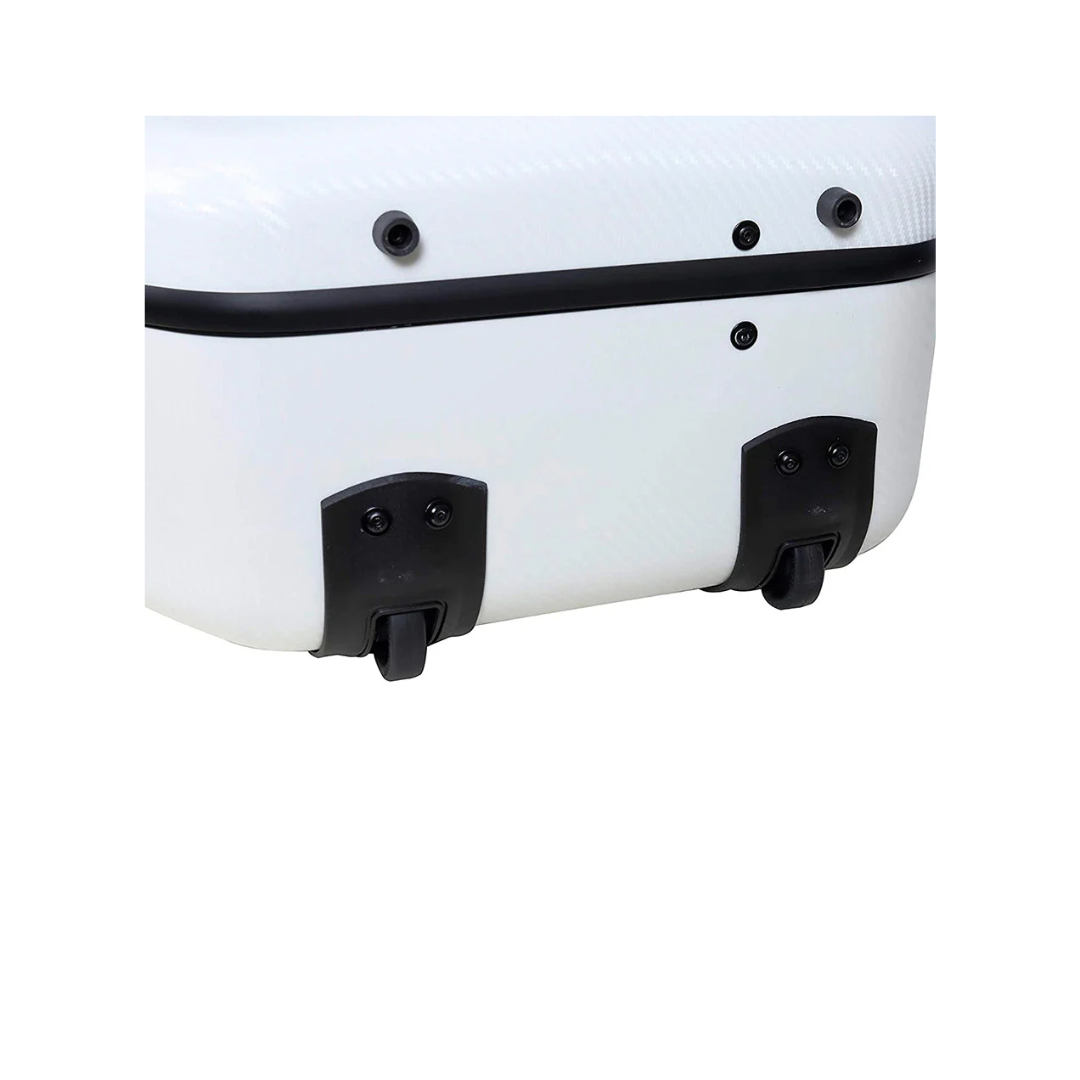 Estuche Para Cello Crossrock Polycarbon Blanco