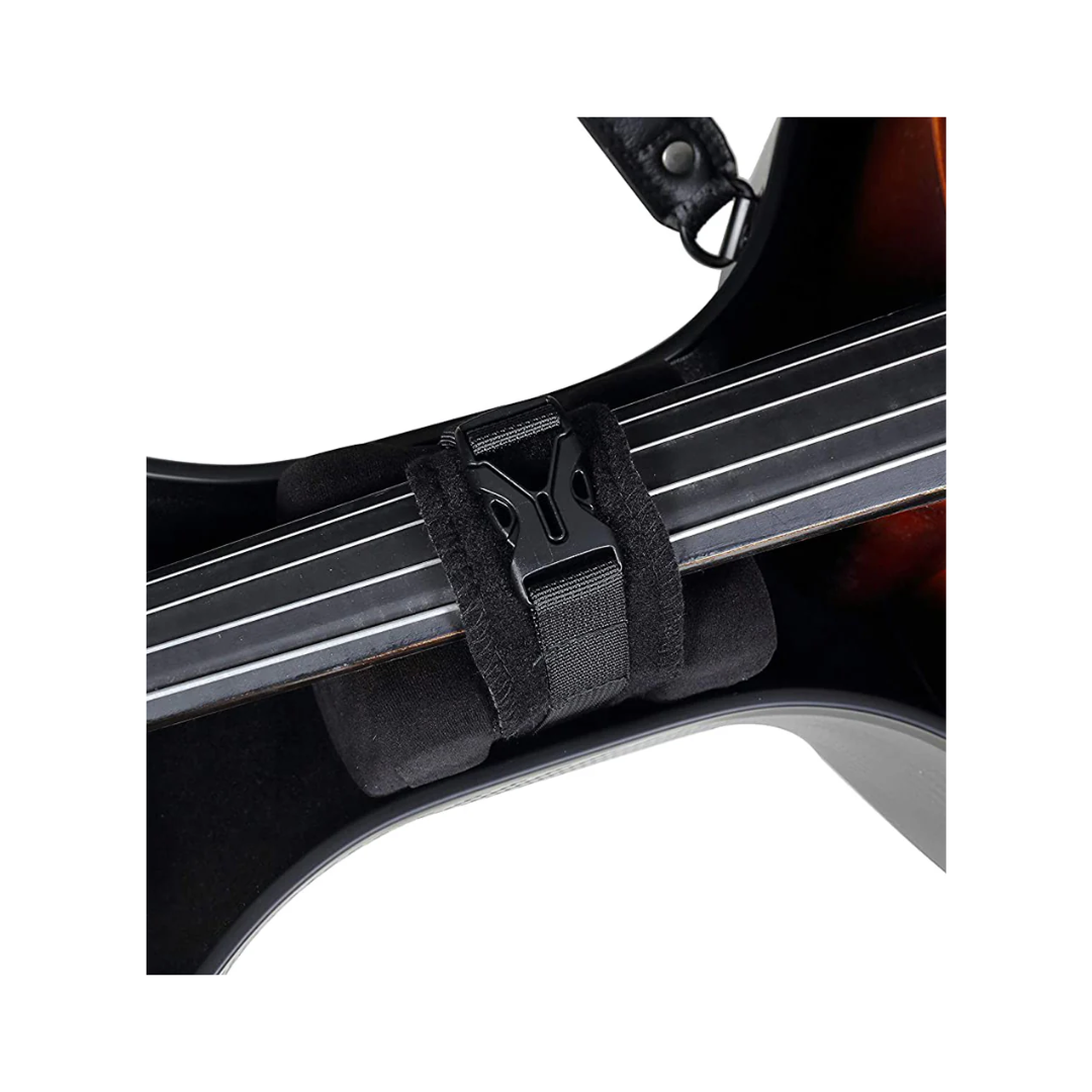 Estuche Para Cello Crossrock Polycarbon Negro