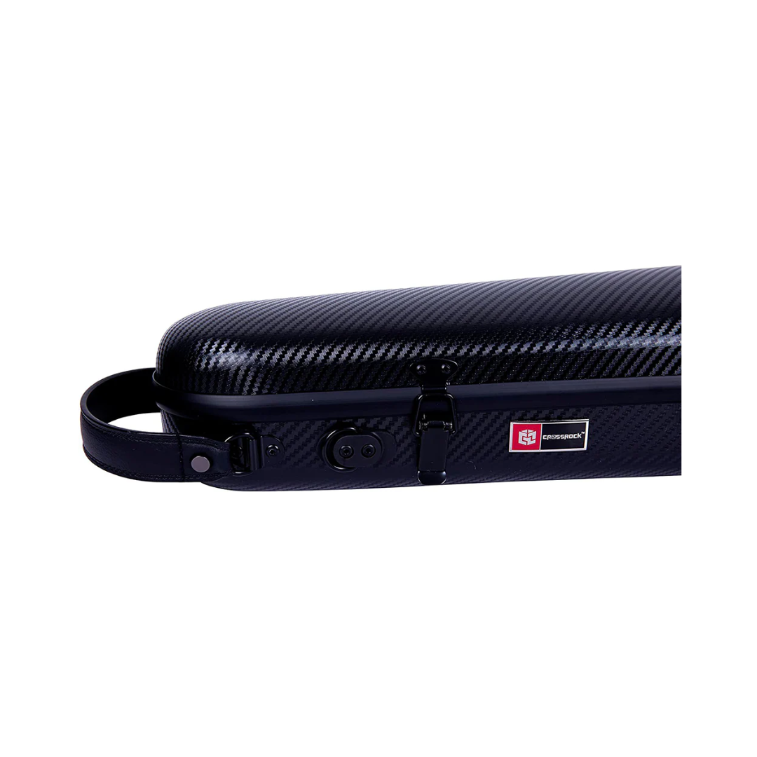 Estuche Para Violín Crossrock Polycarbon Negro