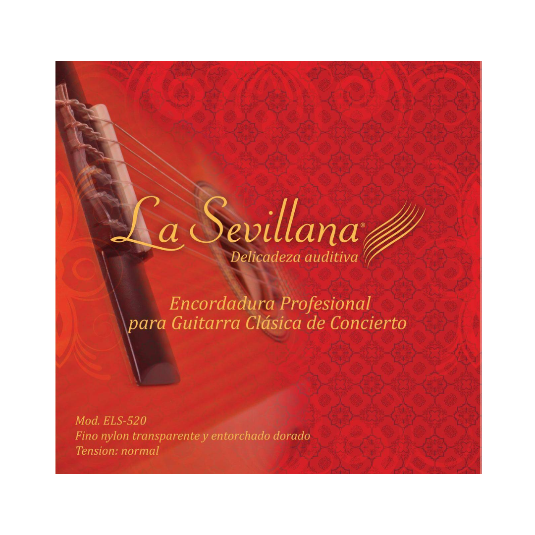 Cuerdas La Sevillana Para Guitarra Clásica De Concierto ELS-520