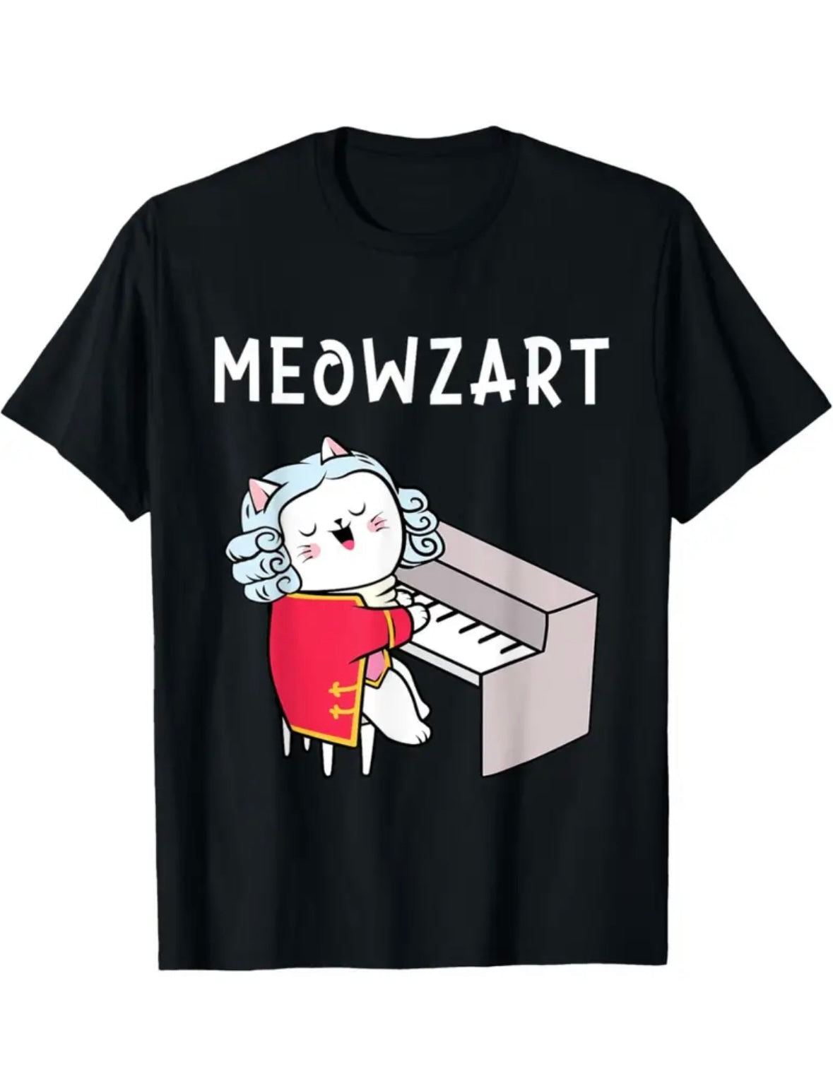 Camisa Estampado Meowzart