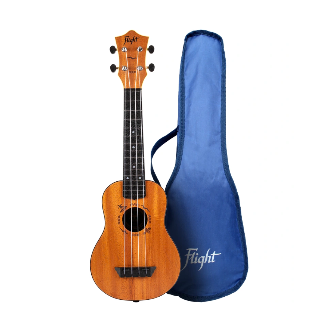 Flight Ukulele Soprano TUS53 MAH de Viaje