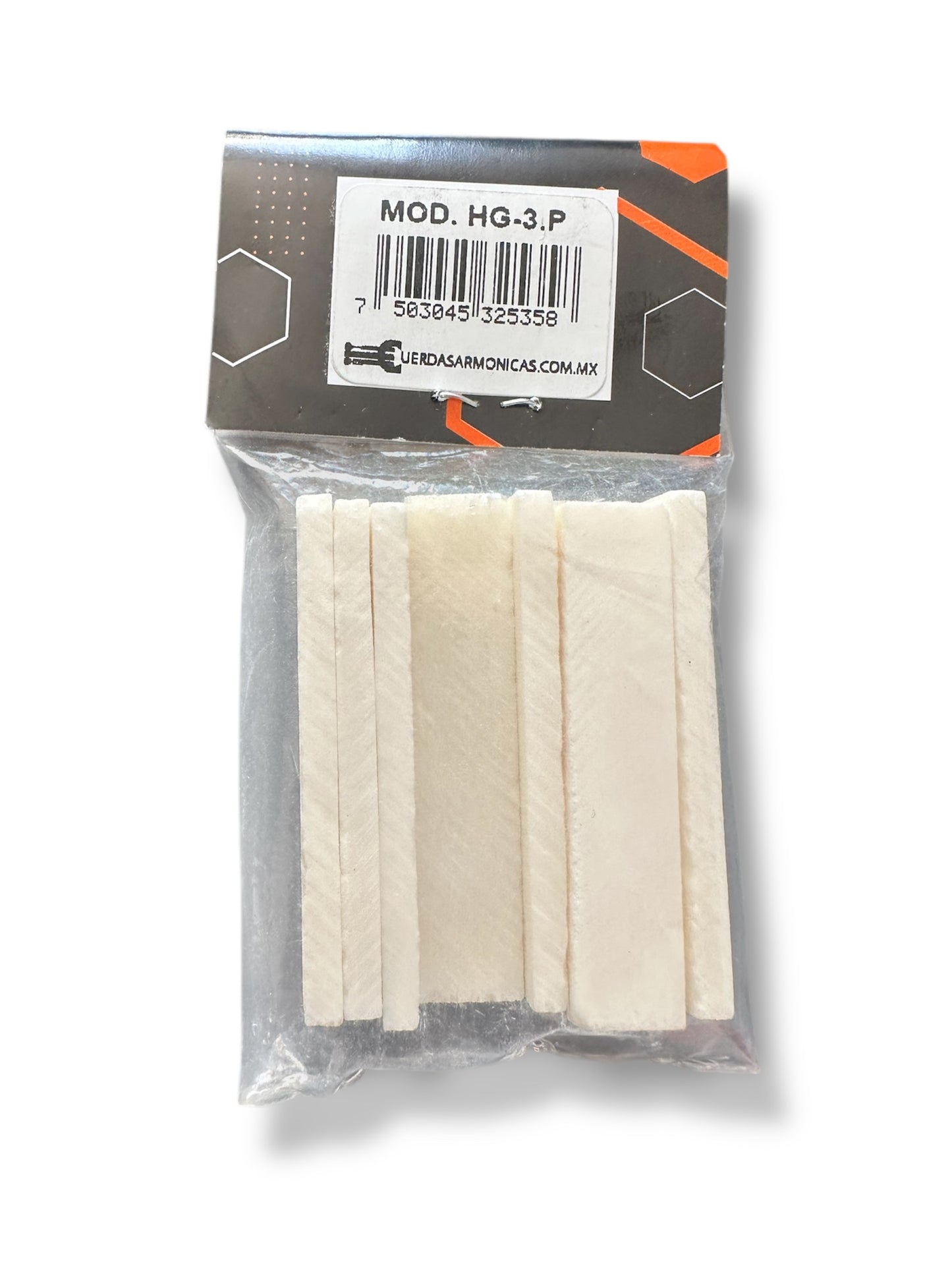 Cejilla Superior de Hueso Sin Ranurar Paquete Con 10 Piezas Marca Tempo