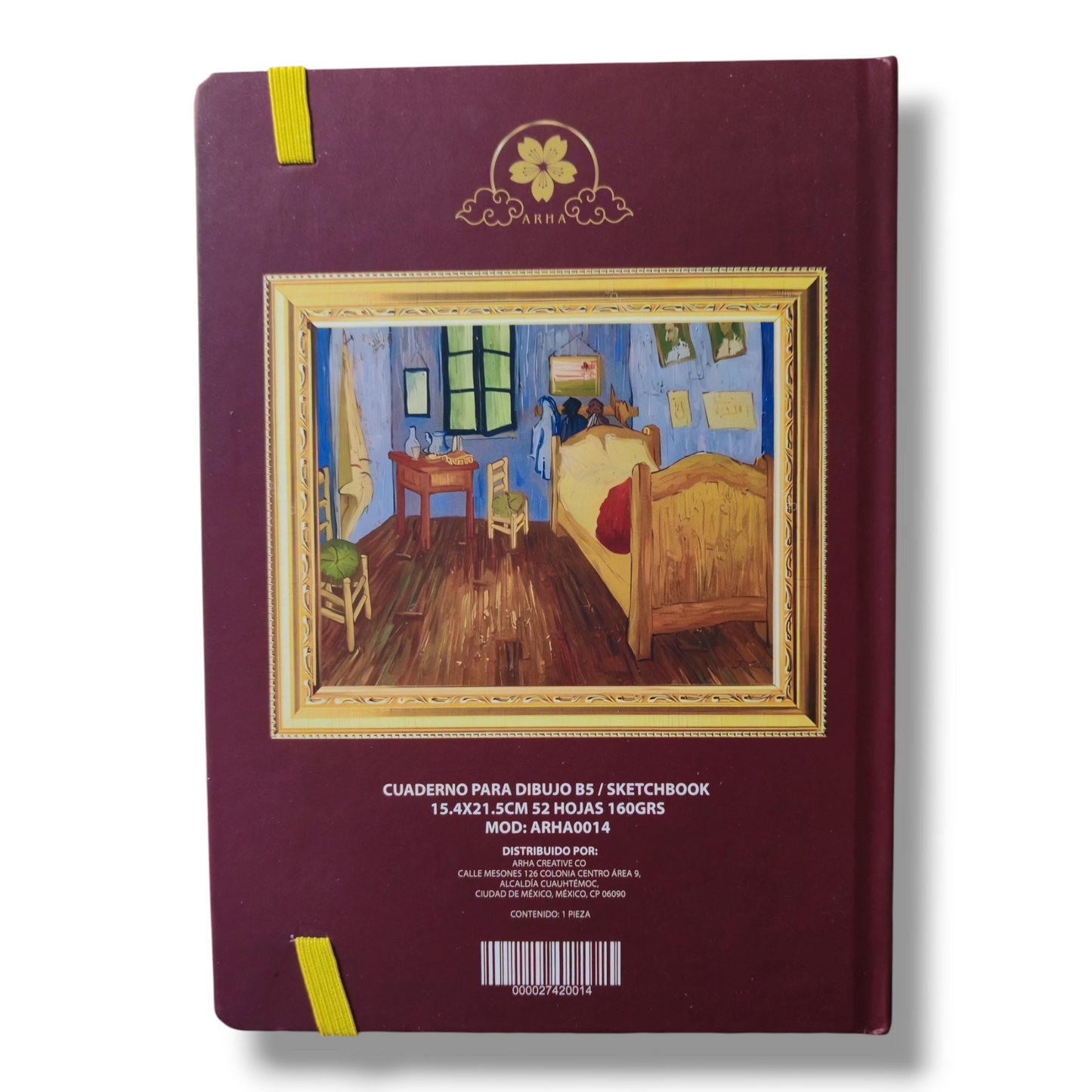 Libreta de Dibujo El Dormitorio de Arlés 52 Hojas