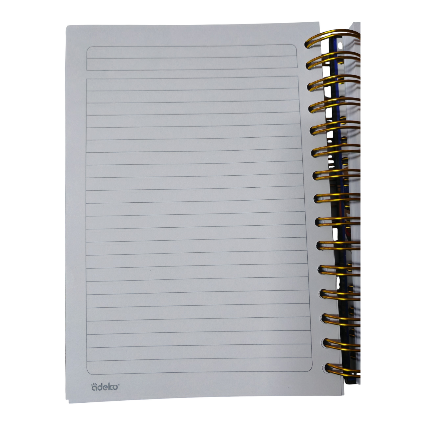 Libreta de Rayas Espiral Para Anotaciones Terraza De Café Por La noche