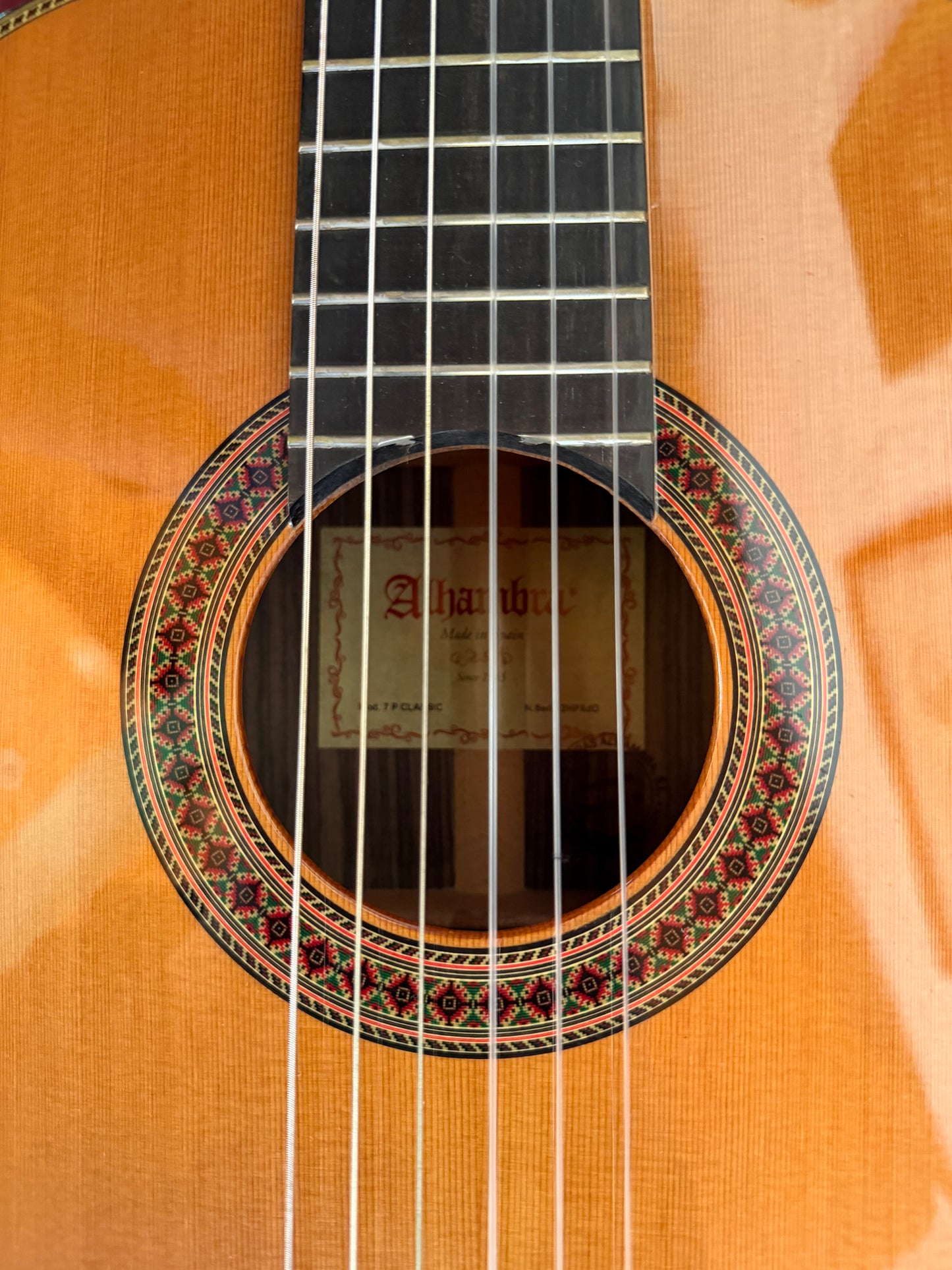 Guitarra de Concierto Alhambra 7P Classic NUEVA