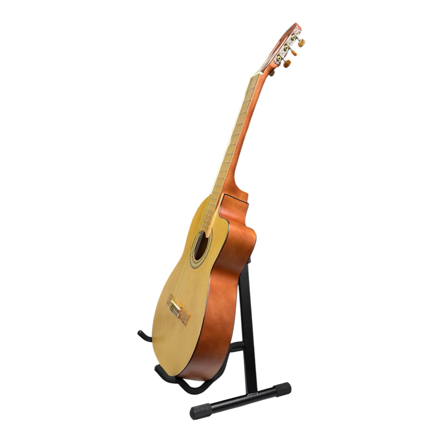 Guitarra Acústica La Gitana con Corte Natural