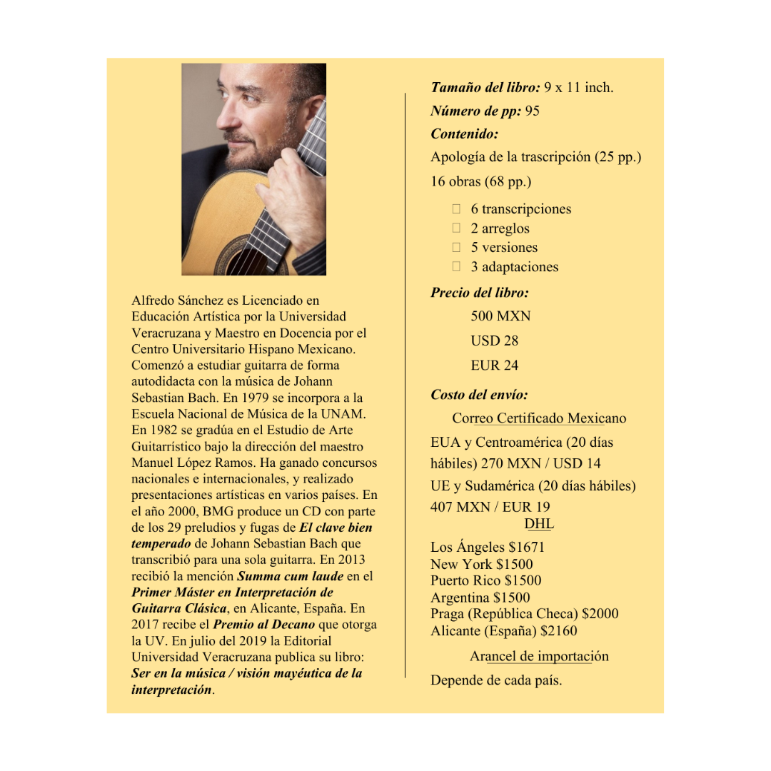 Libro "El Ilusionismo Guitarrístico: La mágia resolutiva de las seis cuerdas" de Alfredo Sánchez Oviedo