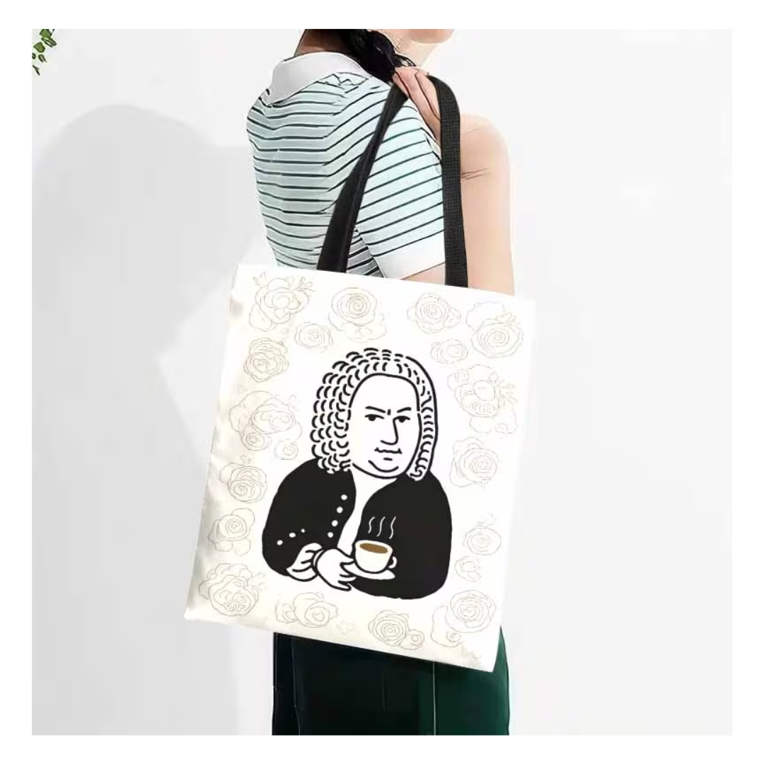 Tote Bag Bach Con Cafe