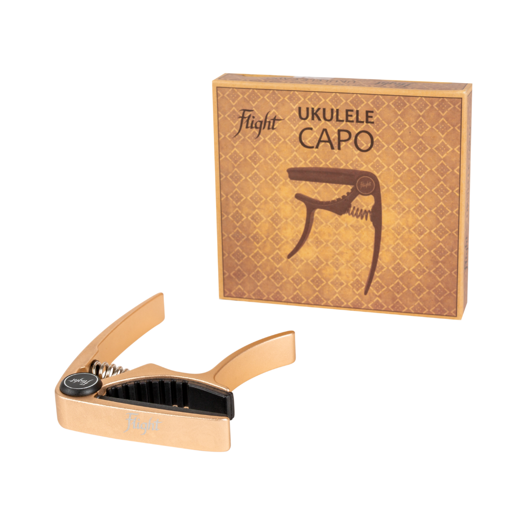 Capo Para Ukelele de Aluminio Flight Colores Variados