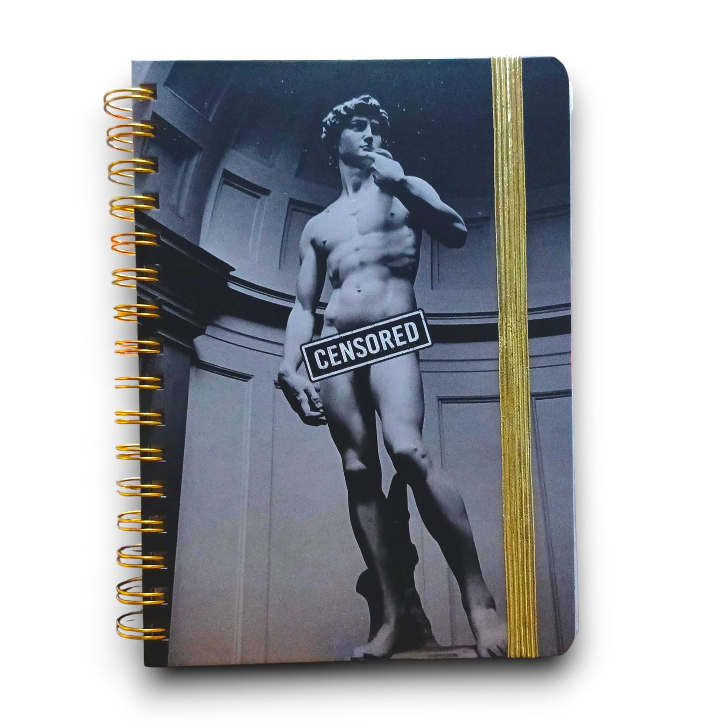 Libreta De Espiral Escultura "Censored David"