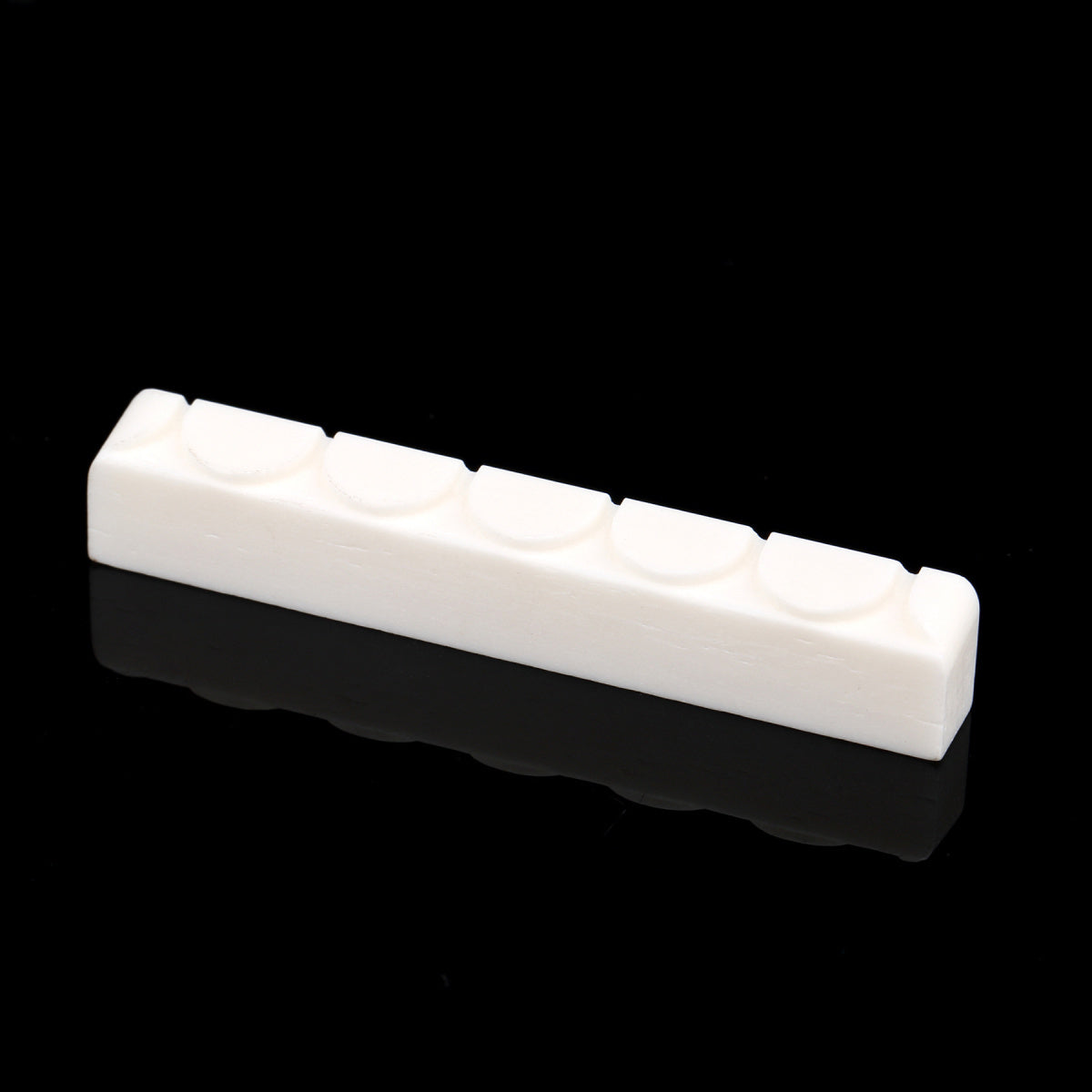 Cejilla Superior Ranurada para Guitarra Clásica Hueso de Res 52 x 6 x 9 mm