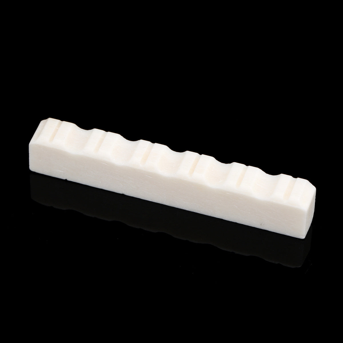 Cejilla Superior Ranurada para Guitarra Clásica Hueso de Res 52 x 6 x 9 mm