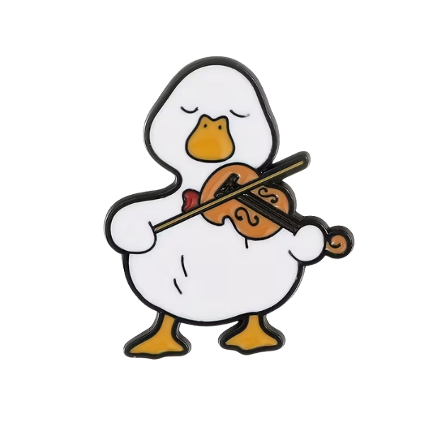 Pin Patitos Músicos