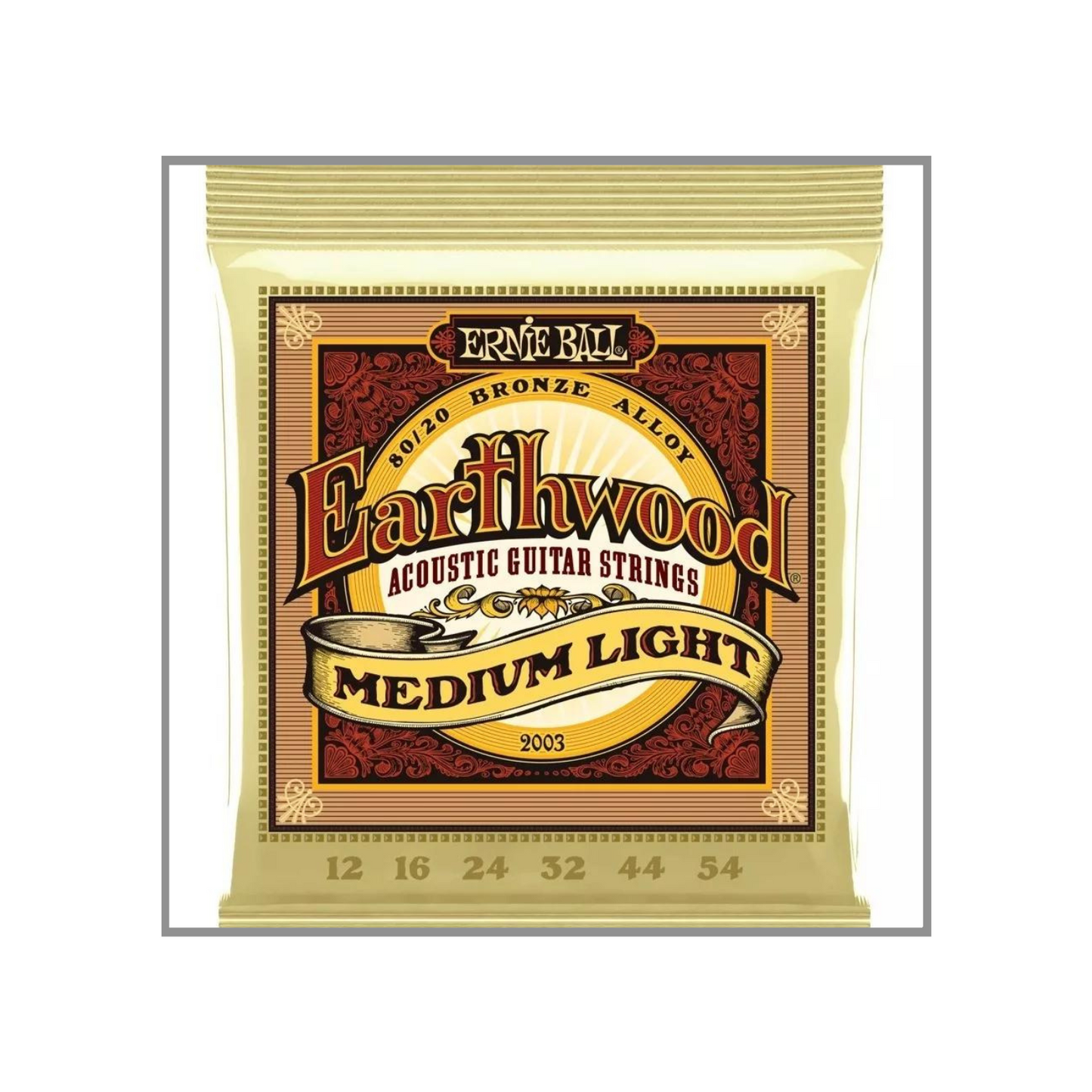 Ernie Ball Acoustic Bronze 80/20 Medium Light 12/54
