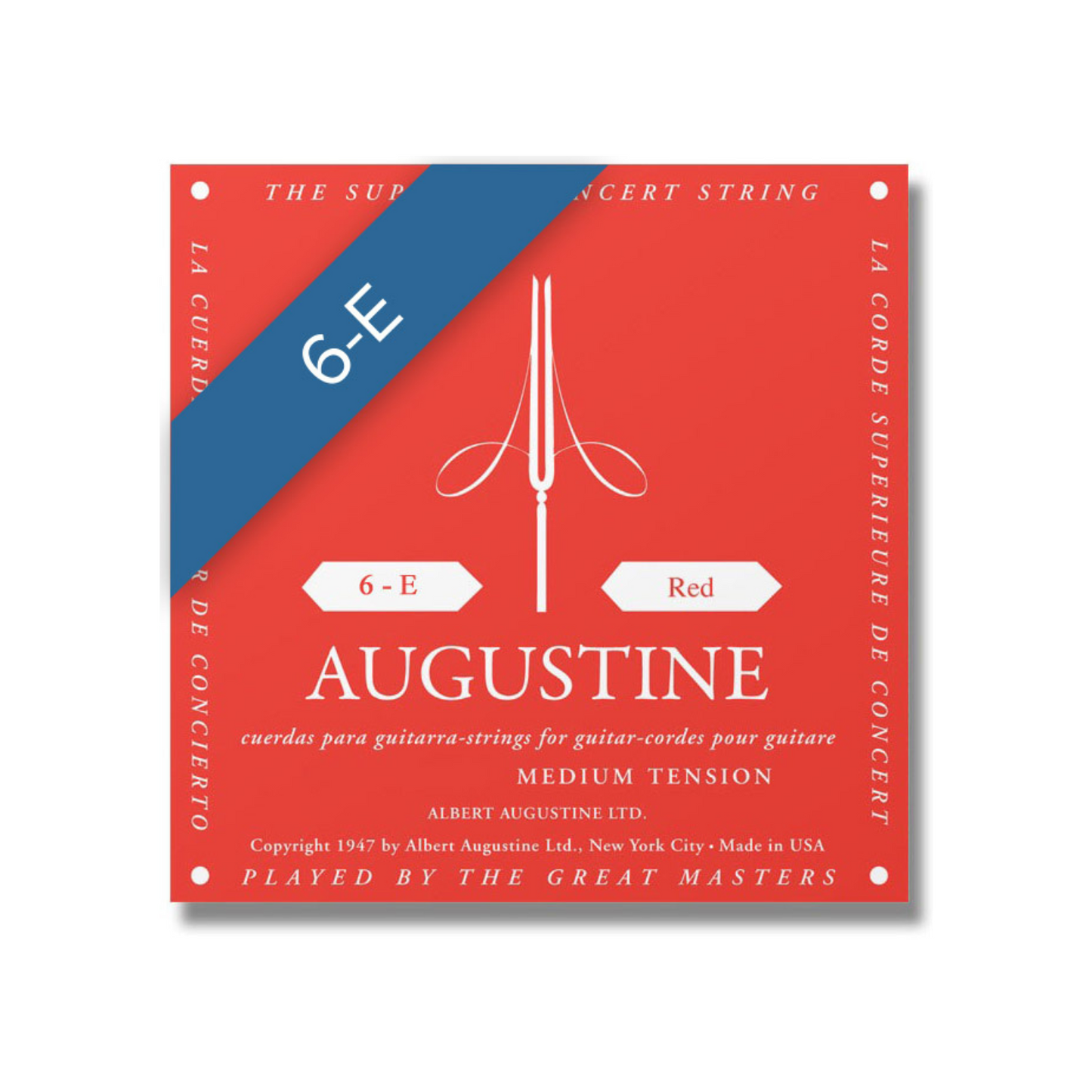 Cuerda Sexta Augustine Red 6ª cuerda (E) .0425
