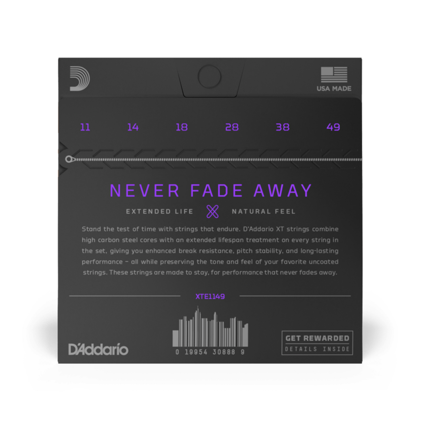 D'Addarío XT Nickel Electric Medium 11-49
