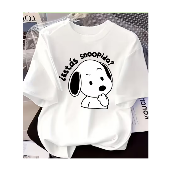 Playera Diseño "¿Estás Snoopido?"