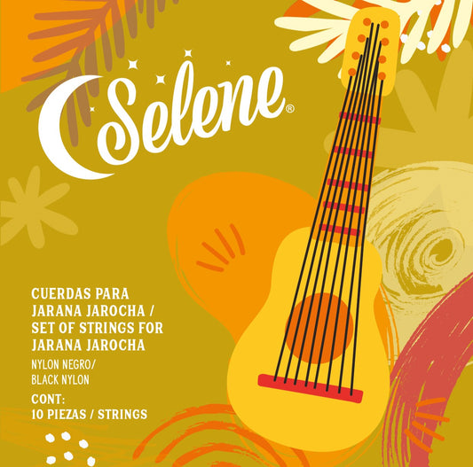 Selene Cuerdas Jarana Jarocha Nylon Negro 05-JAJ