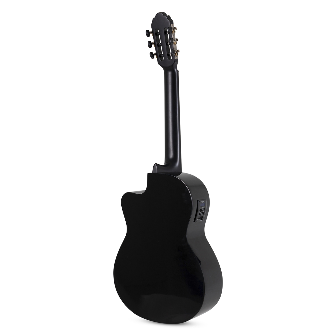 Guitarra Electroacústica GEWA Tapa de Cedro Negra