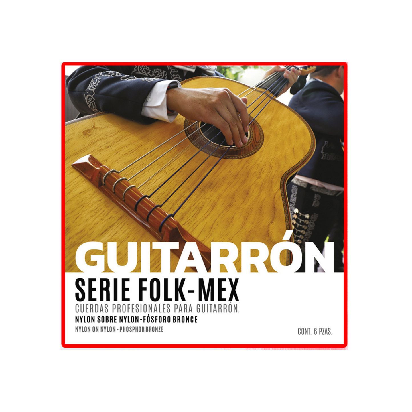 Selene Serie Folk-Mex Cuerdas profesionales para guitarrón