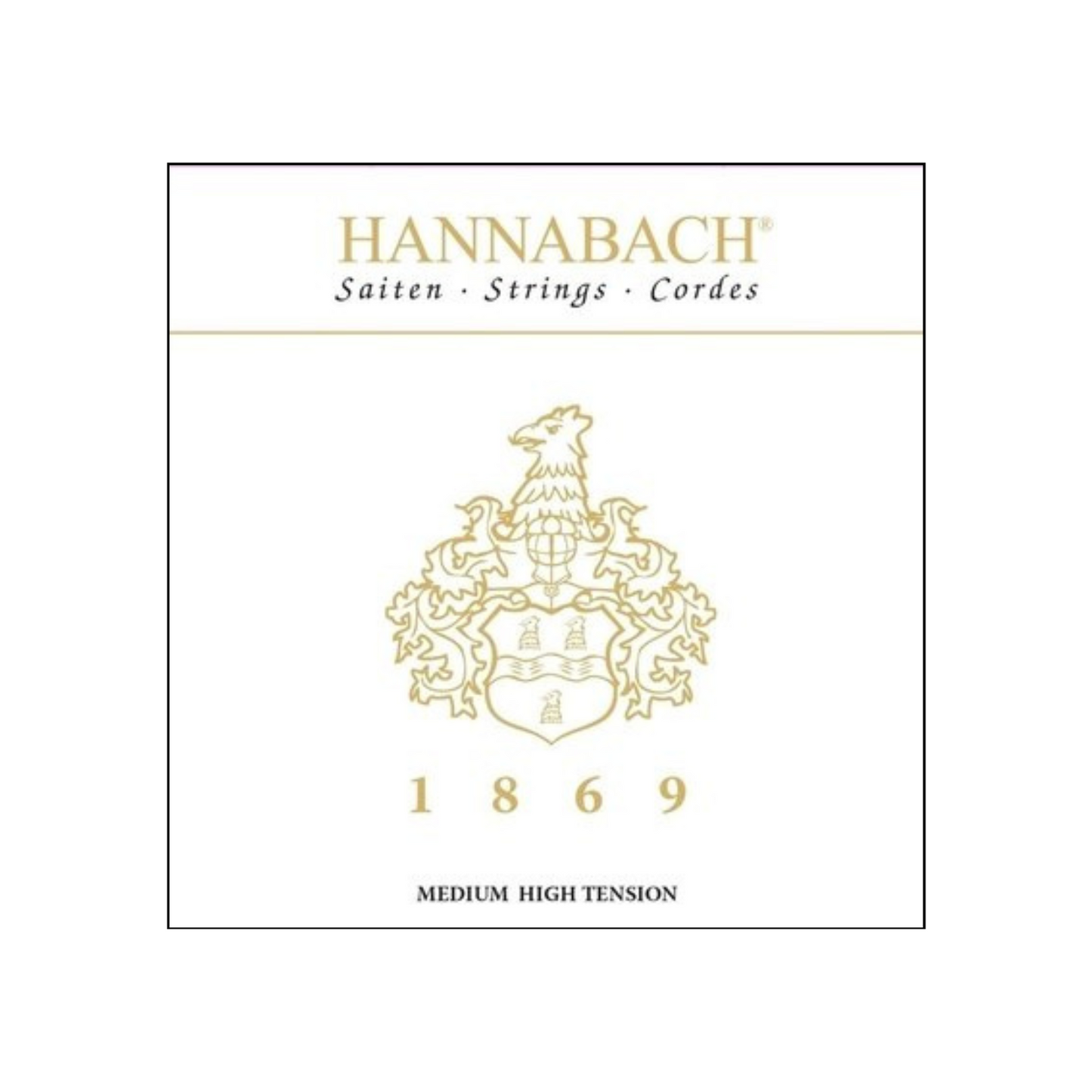 Hannabach 1869 La Cuerda Aniversario Carbon/Oro MHT