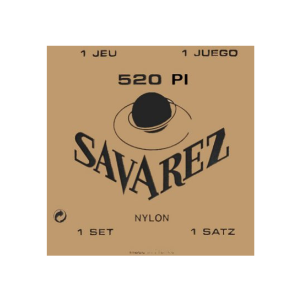 Savarez Tradicional 520P1 Wound Nylon Trebles E, B y G Entorchadas