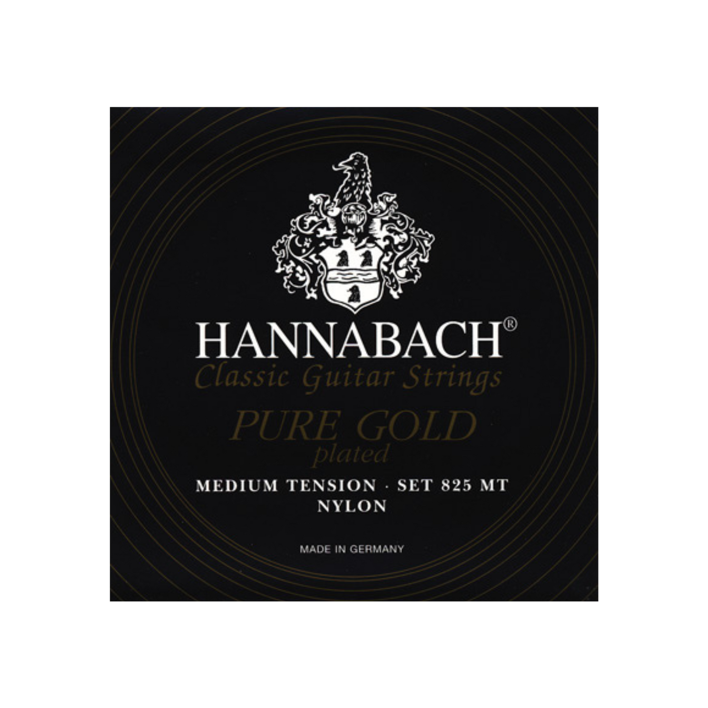 Hannabach Pure Gold 825 Tensión Media Nylon