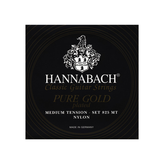 Hannabach Pure Gold 825 Tensión Media Nylon