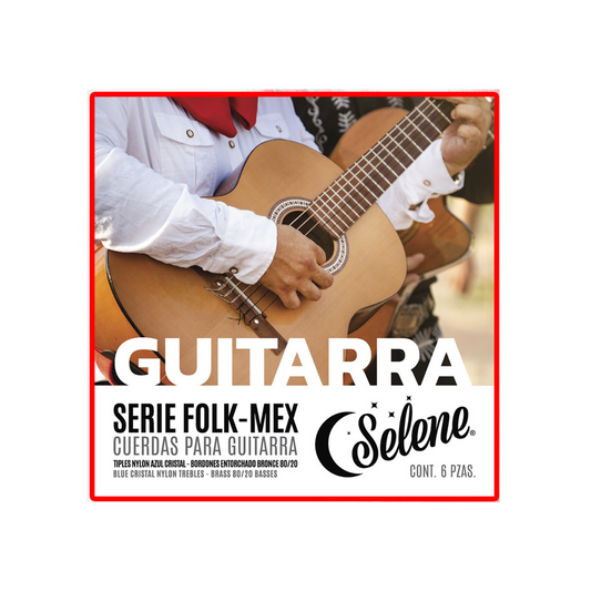 Selene Serie Folk-Mex Cuerdas profesionales para guitarra