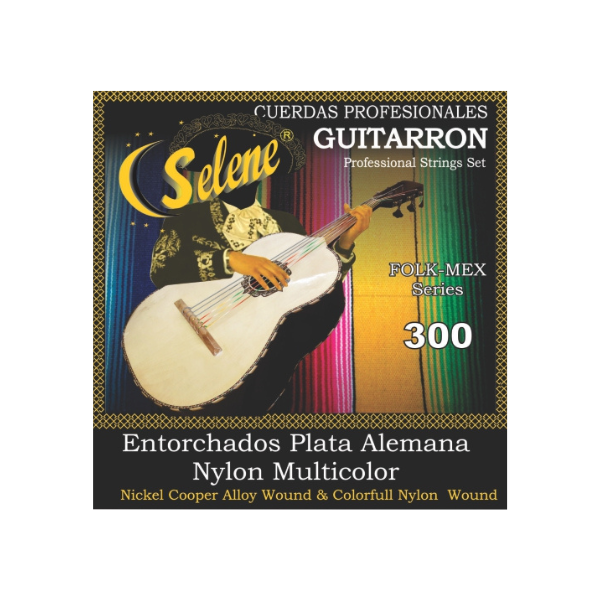 Selene 300 Para Guitarrón Nylon Multicolor