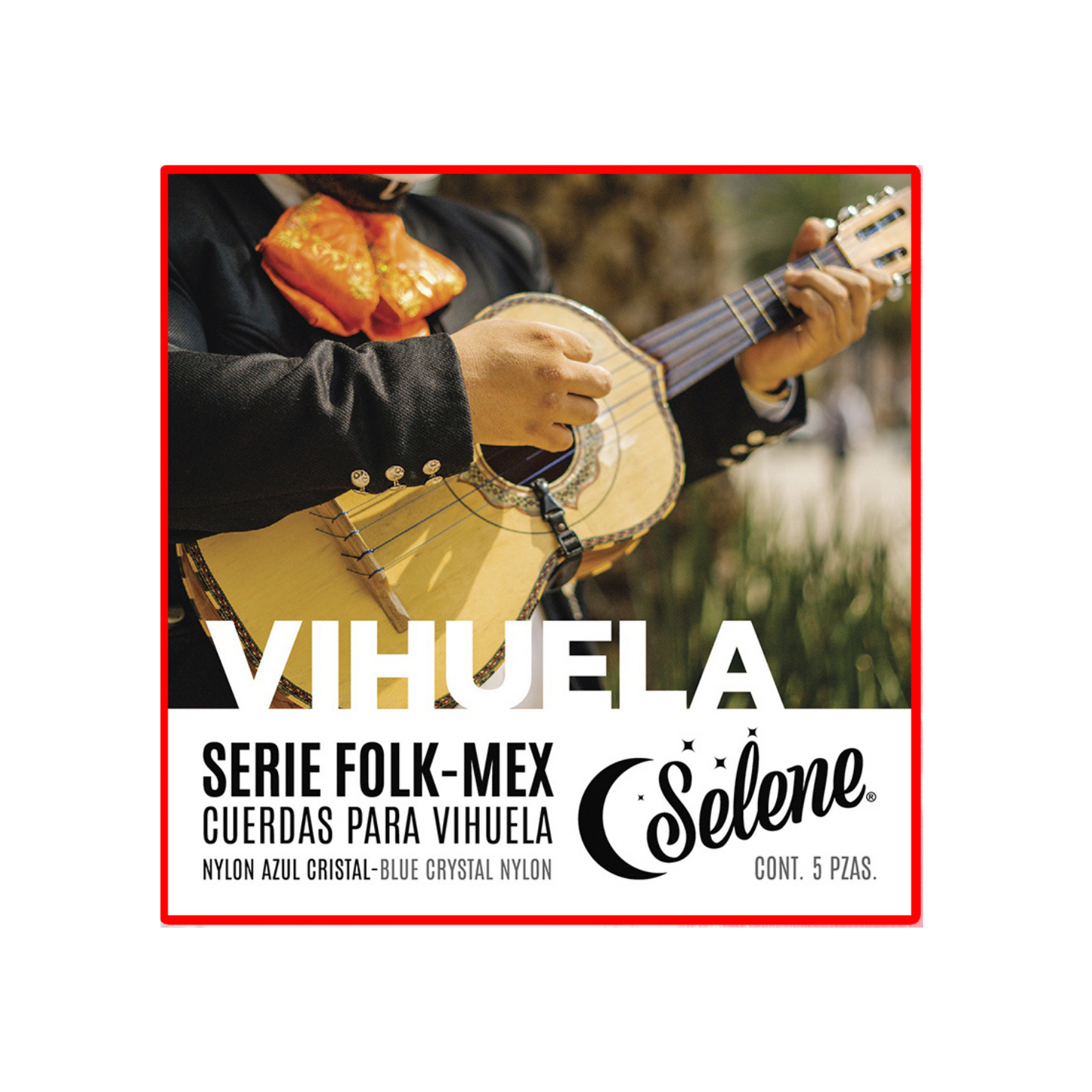 Selene Serie Folk-Mex Cuerdas profesionales para vihuela