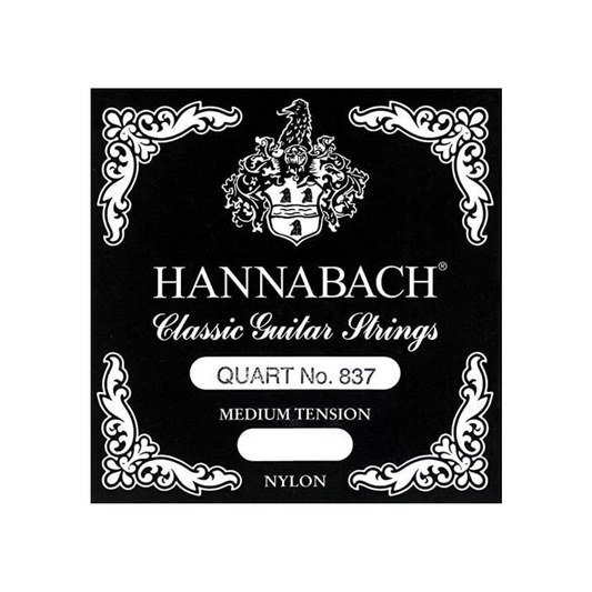 Hannabach Serie 837 Quart Guitar Tensión Media