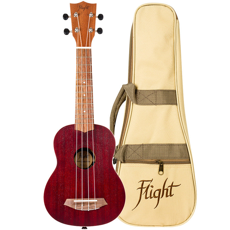 Flight NUS380 Coral Ukelele Soprano