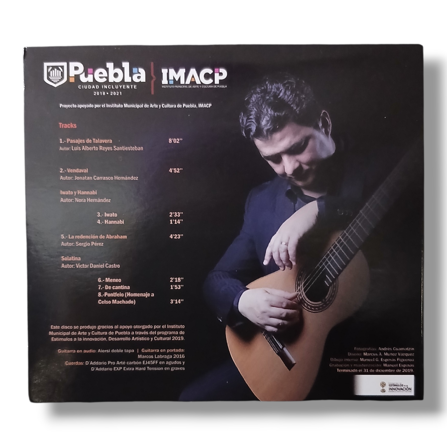 CD Disco Compacto Tañendo Ideas Manuel Espinás