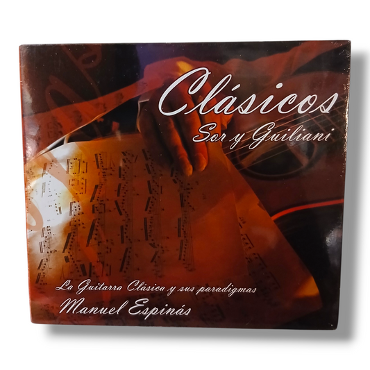 CD Disco Compacto Clásicos Sor y Giuliani Manuel Espinas