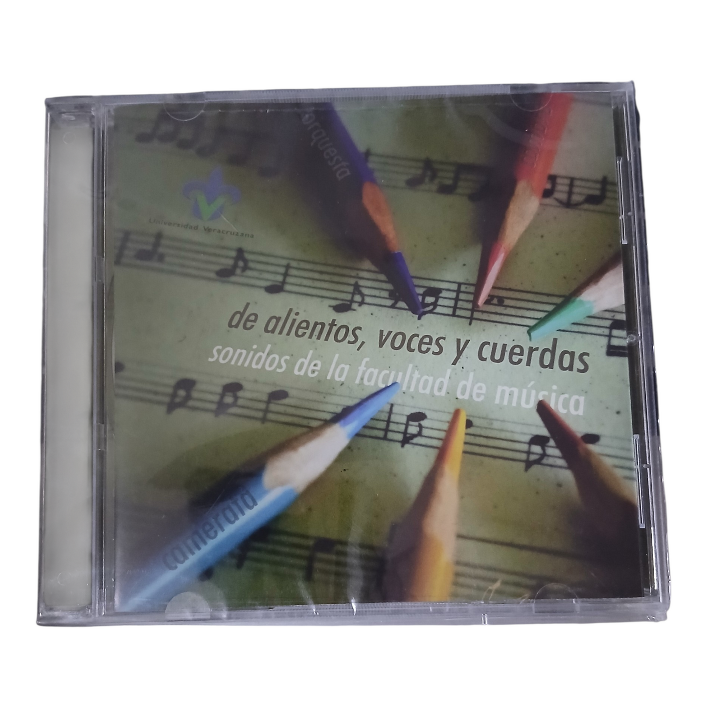 CD Disco Compacto De Alientos, Voces y Cuerdas Sonidos De la Facultad De Música