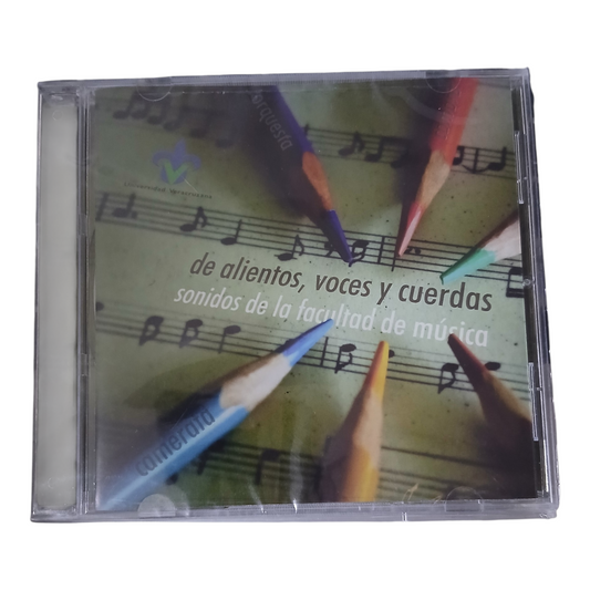 CD Disco Compacto De Alientos, Voces y Cuerdas Sonidos De la Facultad De Música