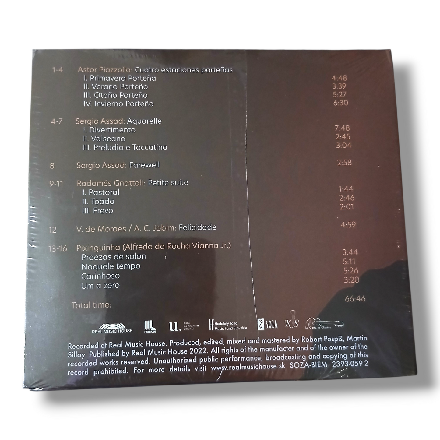 Cd Disco Compacto Sudamericanía Karol Samuelčík