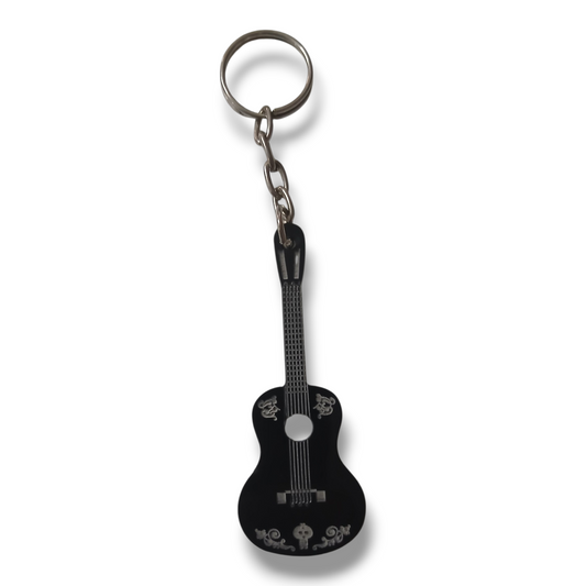 Llavero Pin Acrílico Guitara de Coco