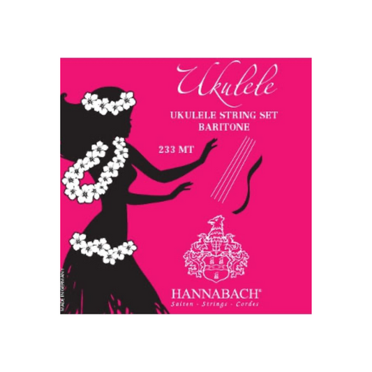Cuerdas de Ukulele Baritono Hannabach 233 MT Hawaii Tuning