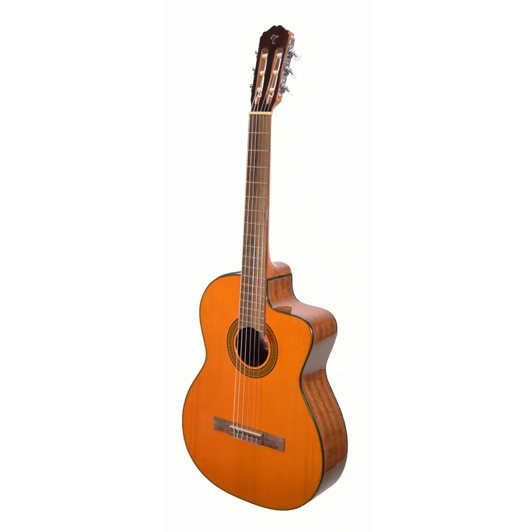 Takamine Guitarra Electroacústica de Cuerdas de Nylon GC1CE NAT